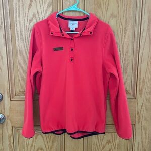 Women’s size medium Obermeyer Boulder fleece coral color